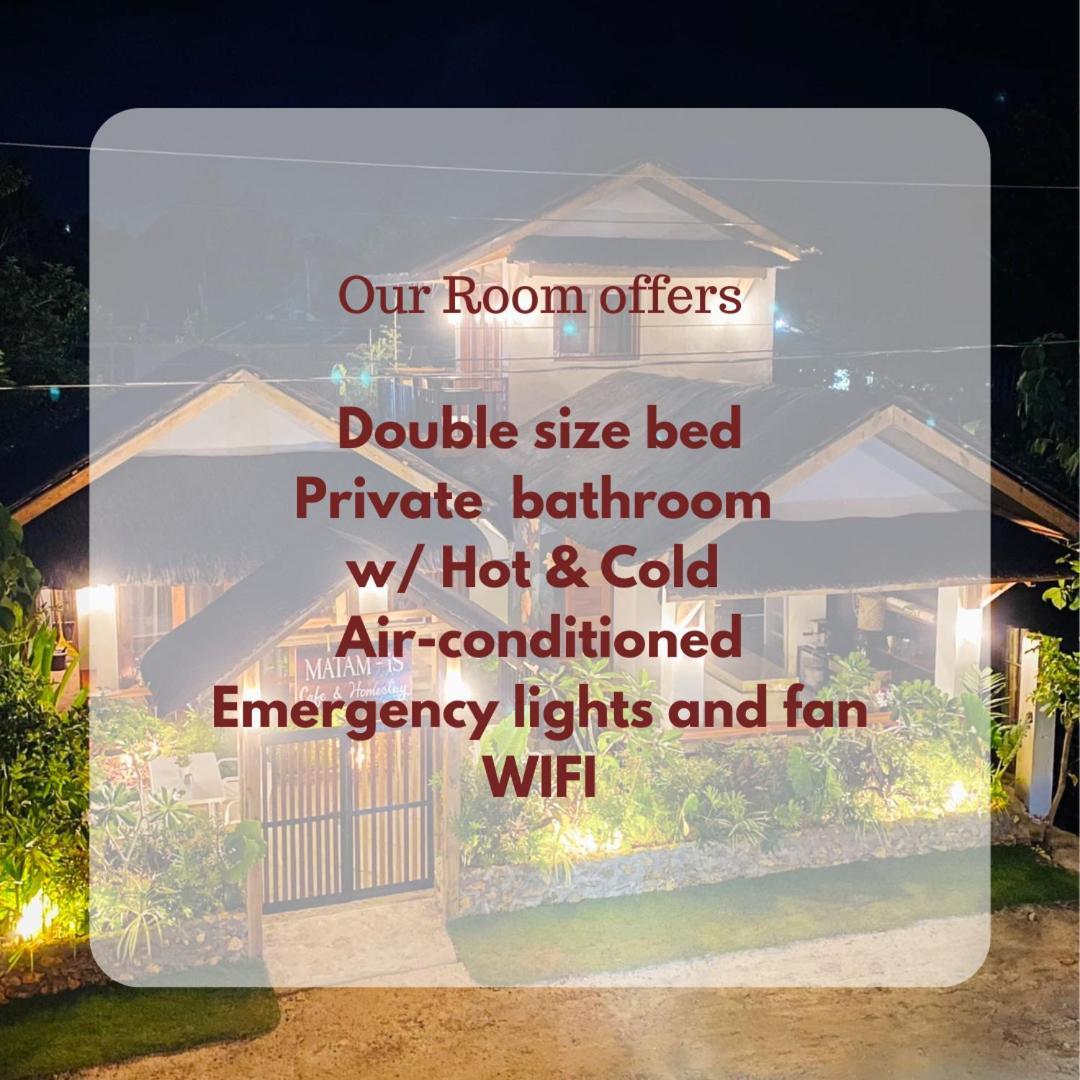 Matam-Is Cafe & Homestay General Luna  Exterior foto